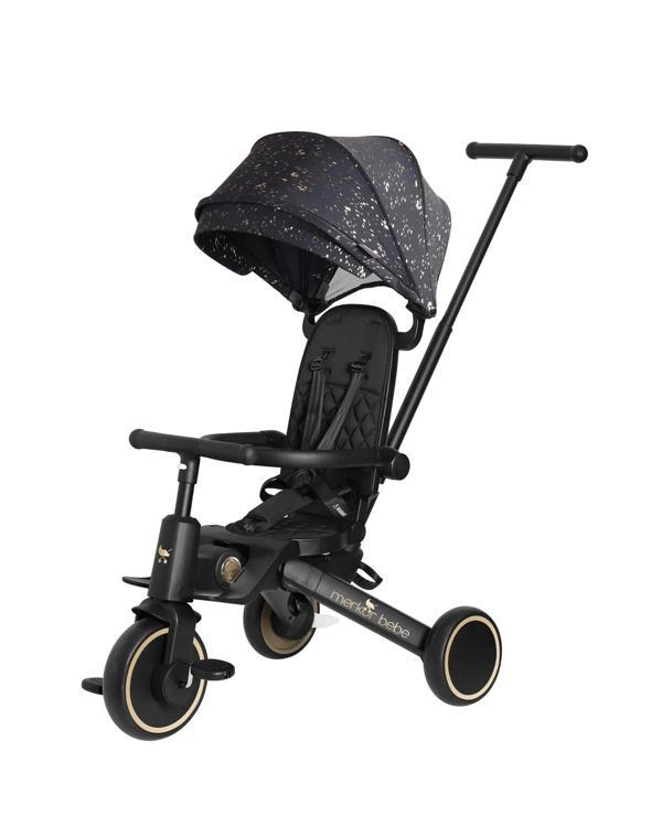 Merkür Bebe Hawk Üç Tekerlekli Bebek ve Çocuk Bisikleti Premium Gold - Image 1