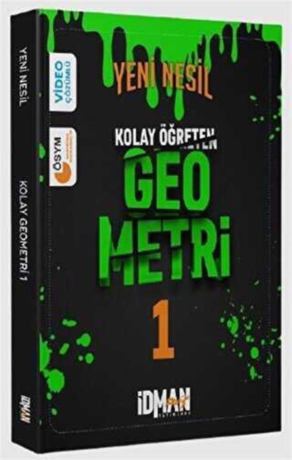 İdman Kolay Öğreten Geometri 1 İdman Yayınları - İdman Yayınları - Image 1