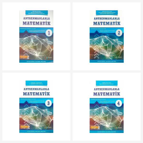 Antrenmanlarla Matematik 1 - 2 - 3 - 4 lü Set Antrenman Yayıncılık - Antrenman Yayıncılık - Image 1