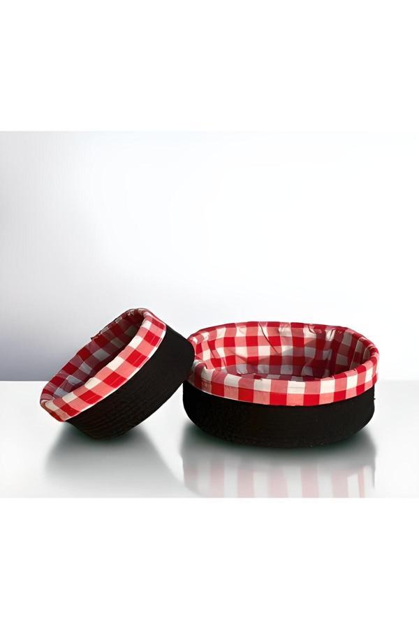 2 Li Astarlı Sepet Organizer Siyah Renk - Image 1