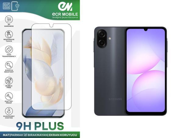 Samsung A07 ile Uyumlu Ekran Koruyucu MAT Parmak İzi Bırakmayan Esnek Nano Kırılmayan - Image 1