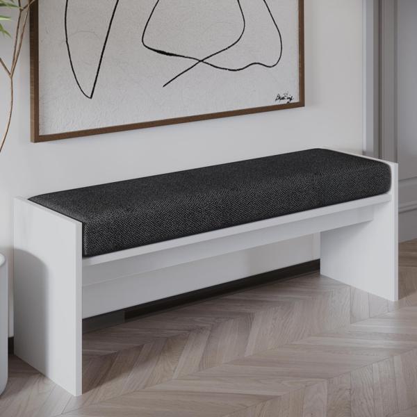 Pearl Bench – Modern Tasarım Antre, Mutfak, Yatak Odası, Balkon Oturma Bankı, Kolay Kurulum - Image 1