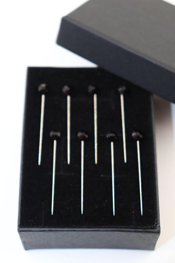 8li. Eşarp Iğnesi. Şal Iğnesi. Türban Iğnesi. Başörtü Iğnesi. Eşarp Ve Şal Iğnesi.taşlı Eşarp Iğnesi - Image 1