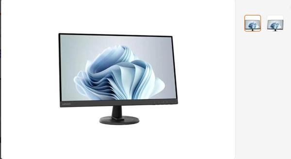 27 LENOVO C27-40 63DDKAT6TK FHD 4MS 75HZ HDMI+VGA WLED MONITOR - Image 1