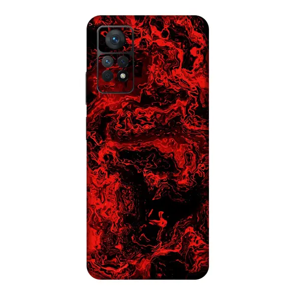 Xiaomi Redmi Note 11 Pro Kaplama Mistik Kırmızı Alev - Image 1