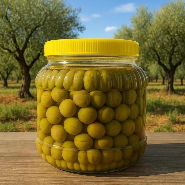 1 KG Yeşil Kırma Zeytin (Edremit - 1 Numara) - Image 1