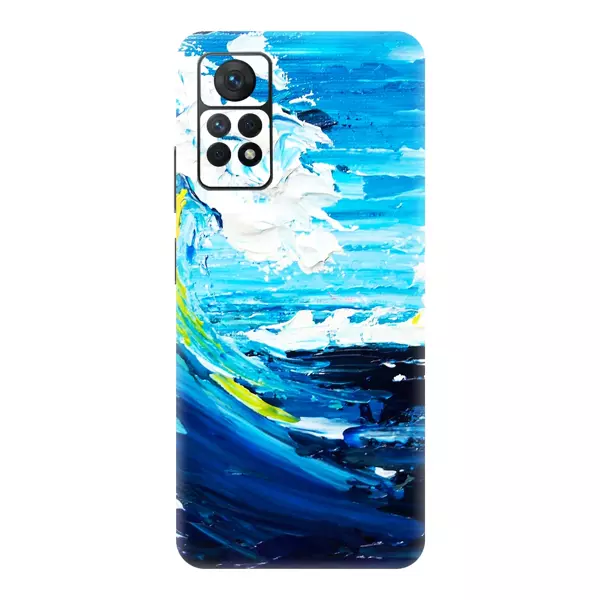 Xiaomi Redmi Note 11 Pro Kaplama Yağlı Boya Dalgalar - Image 1