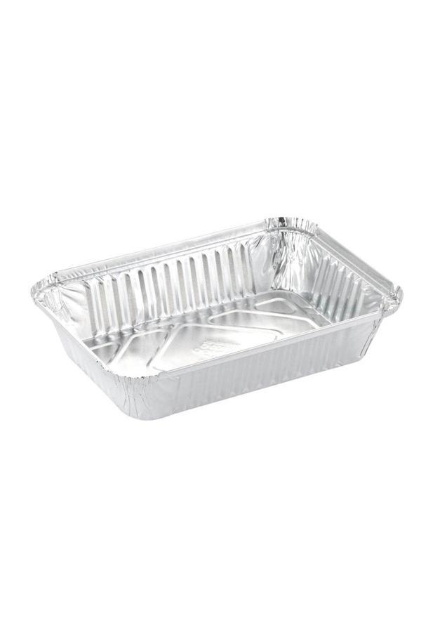 Alüminyum Kap 750 gr Dikdörtgen 100lü - Image 1