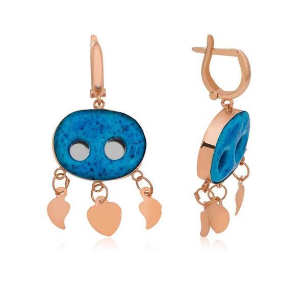 Supertrend Gümüş Süryani Gözü Küpe - Image 1