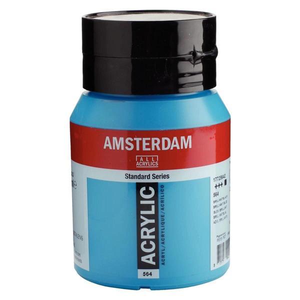 Supertrend Amsterdam Akrilik Boya 500 ml. 564 Brilliant Blue - Image 1