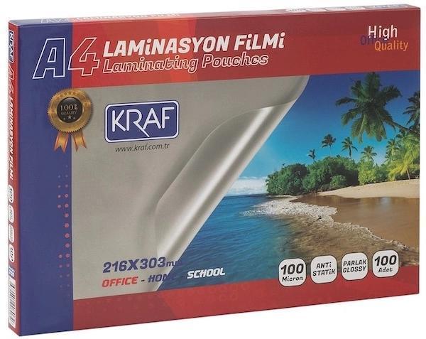 Supertrend Laminasyon Filmi Parlak A4 100 Micron 100'lü - Image 1