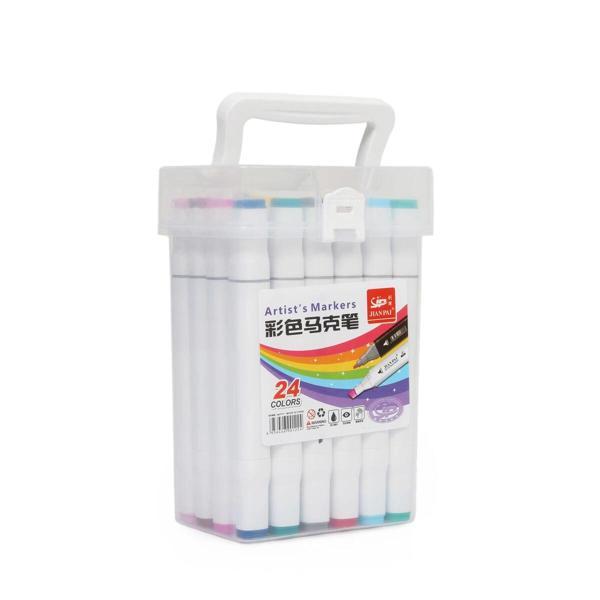 Supertrend Çift Uçlu Marker Kalem Seti 24 Renk - Image 1