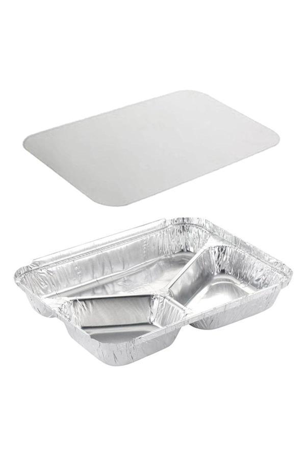 Supertrend 3 Gözlü Alüminyum Kap Ve Kapak Seti 100lü - Image 1
