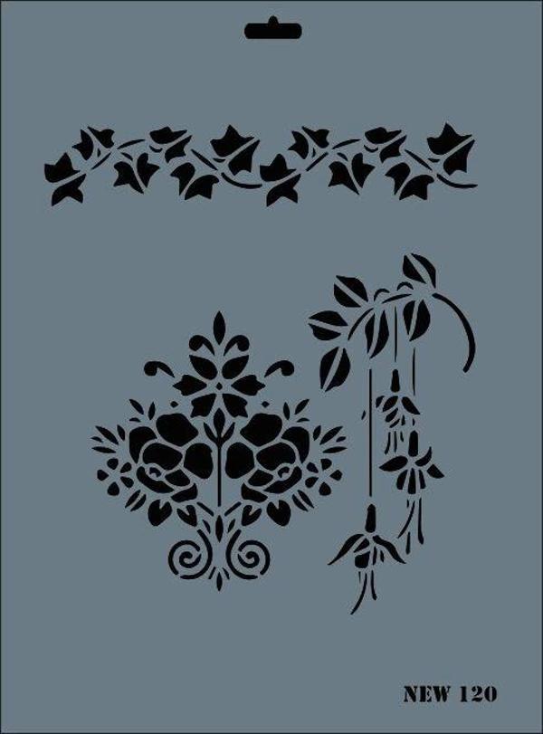 Supertrend Stencil Boyama Şablonu 25x35 cm. NEW-120 - Image 1
