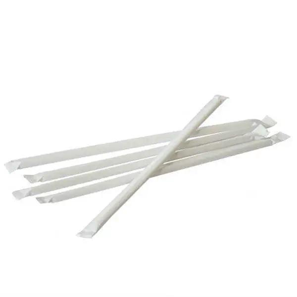 Kağıt Sargılı Pipet 5mmx22cm 200lü - Image 1