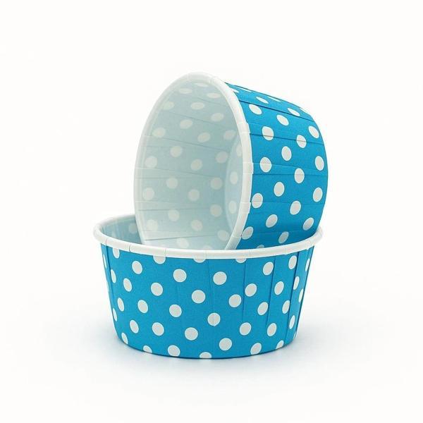 Supertrend Muffin-Kek Kapsülü Mavi Puantiyeli 25li - Image 1