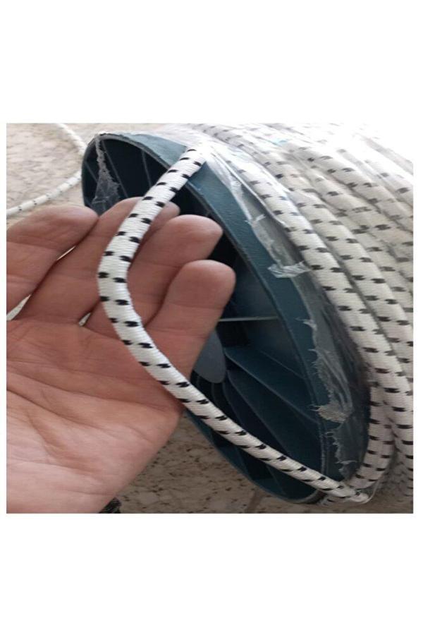 6 mm 50 metre İskota Halat Salıncak Paraşüt İpi Urgan Bayrak ipi file bağlama ipi kopmaz ip halat  - Image 1