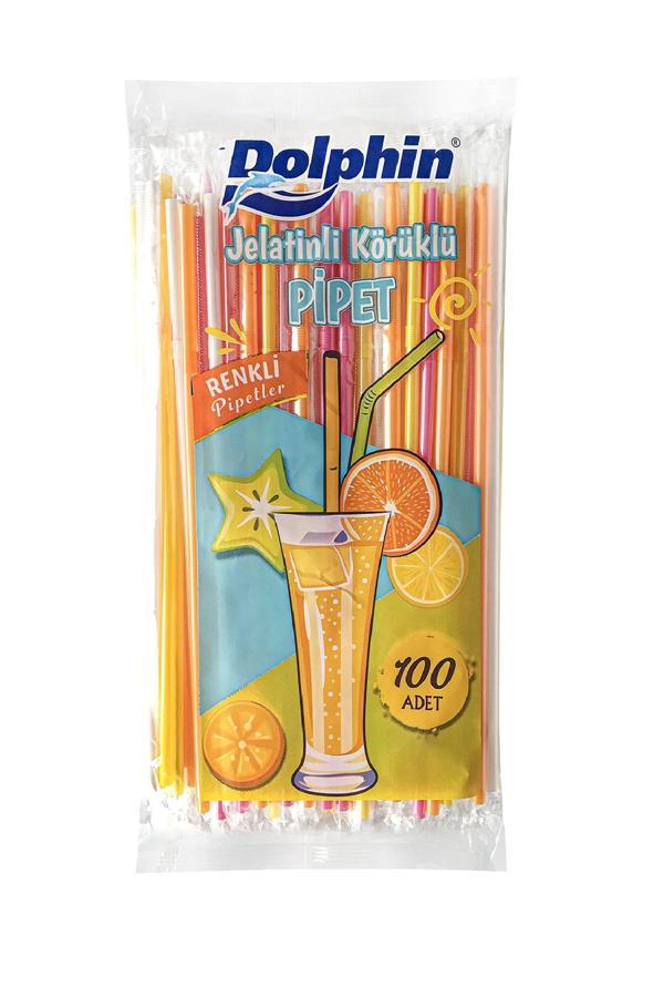 Supertrend Jelatinli Körüklü Frozen Pipet 5mm x 23,5cm - 100 Adet - Image 1