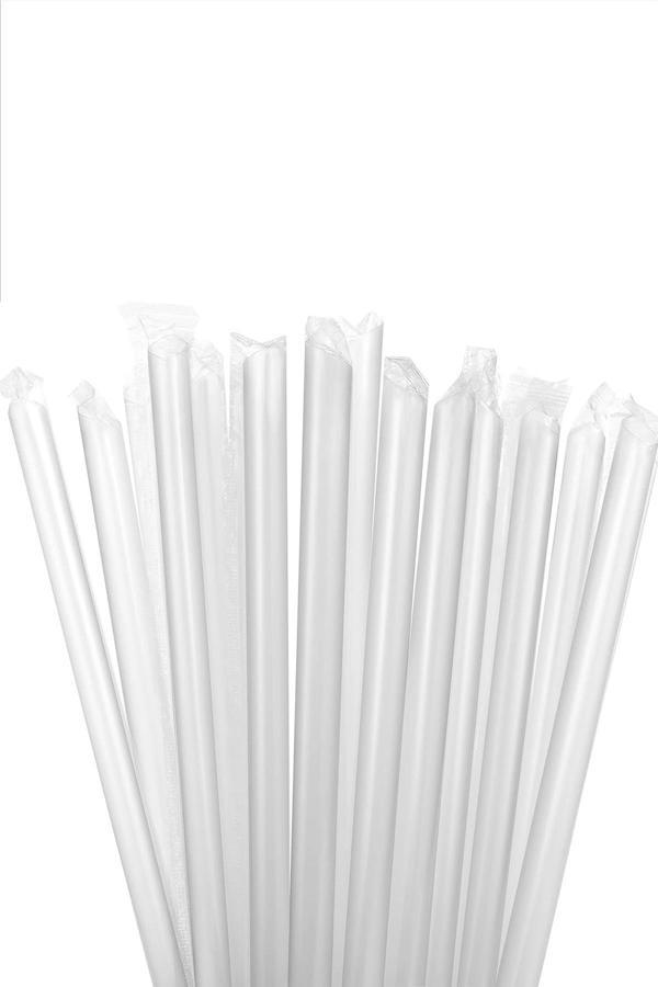 Supertrend Jelatinli Bubble Tea Şeffaf Pipet 12mm x 22cm - 50 Adet - Image 1