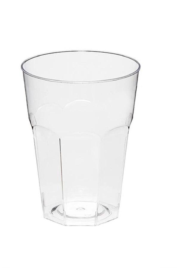 Kristal Şeffaf Su ve Meşrubat Bardağı 300cc 20li - Image 1