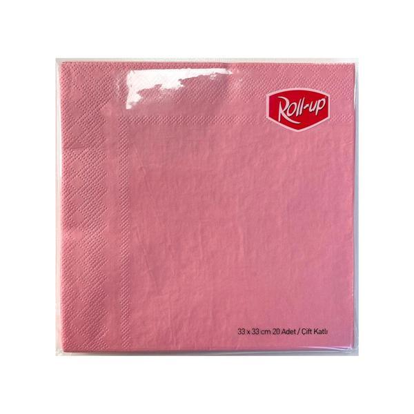 Supertrend Kağıt Peçete Pembe 33 x 33cm 20li - Image 1