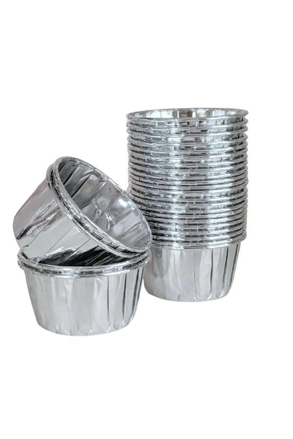 Supertrend Muffin-Kek Kapsülü Gümüş 25li - Image 1