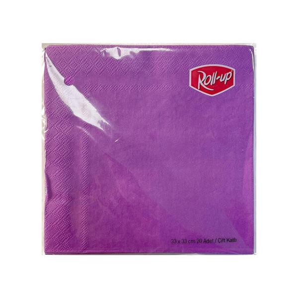 Supertrend Kağıt Peçete Mor 33 x 33cm 20li - Image 1