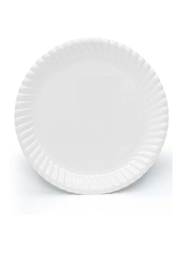 Supertrend Karton Tabak Beyaz 23cm 10lu - Image 1