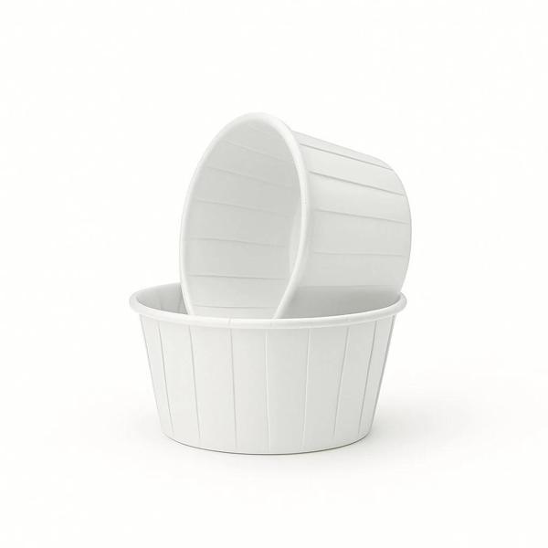 Supertrend Muffin Kek Kapsülü Beyaz Büyük Boy 50li - Image 1