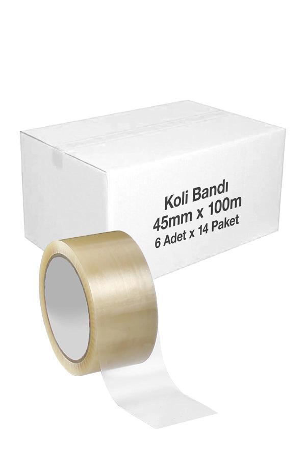 Elba Koli Bandı 4,5cmx100m 6lı x 14 Paket (Koli) - Image 1