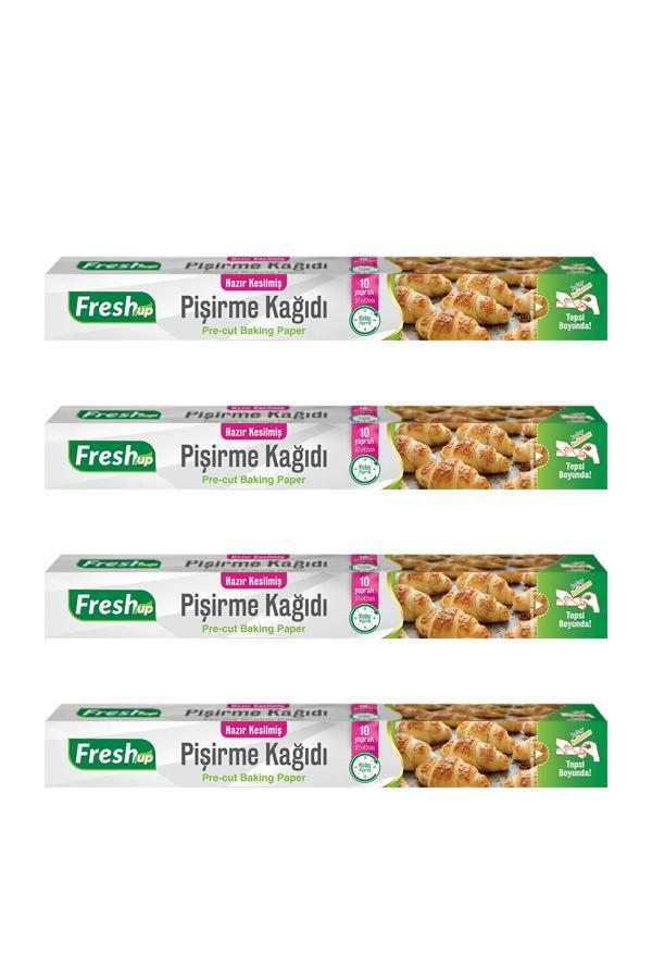 Supertrend Kesilmiş Pişirme Kağıdı 37cm x 42cm 10 Yaprak x 4 Paket - Image 1