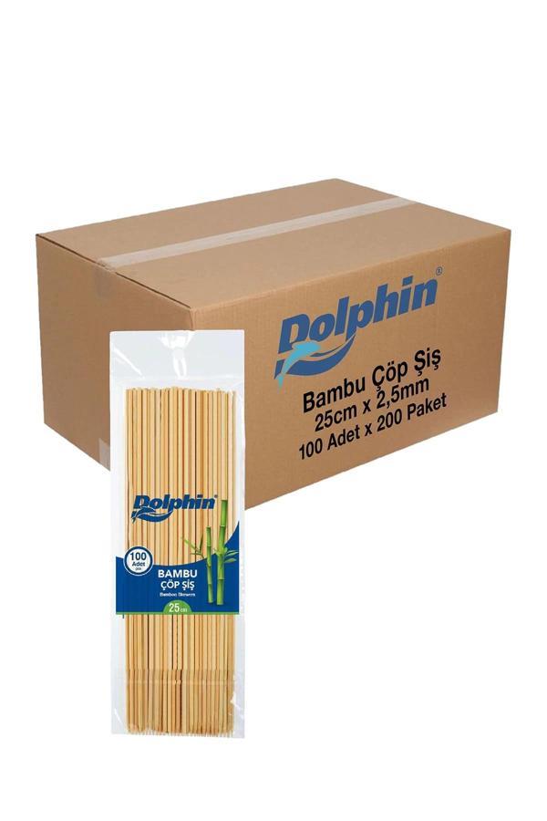 Supertrend Bambu Çöp Şiş 25cm x 2,5mm 100 Adet x 200 Paket (Koli) - Image 1