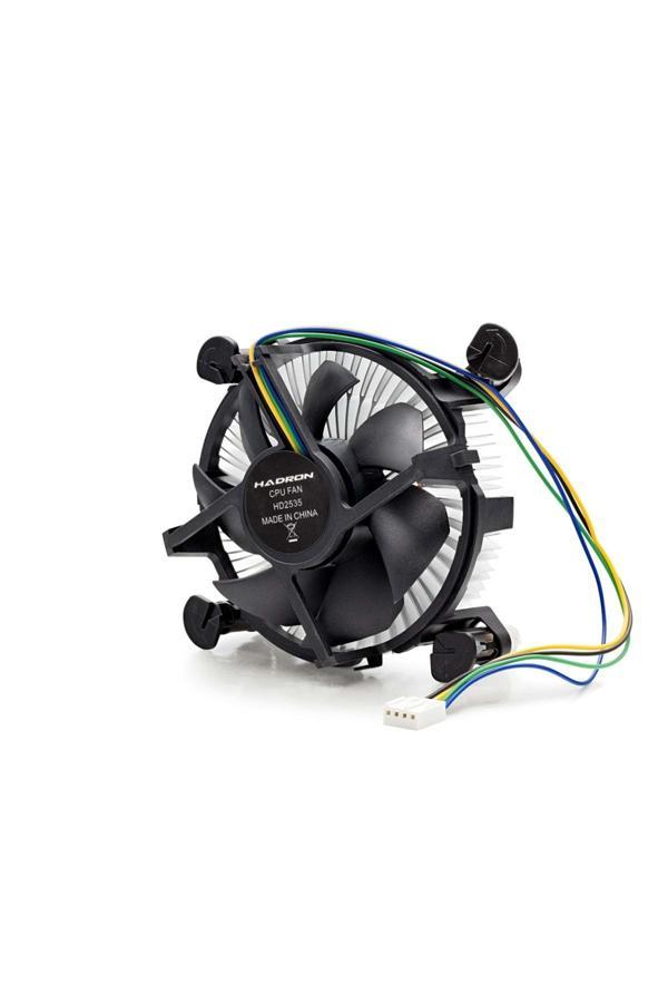Hadron Hdx1512 Cpu Fan Universal 1155 12Cm Siyah - Image 1
