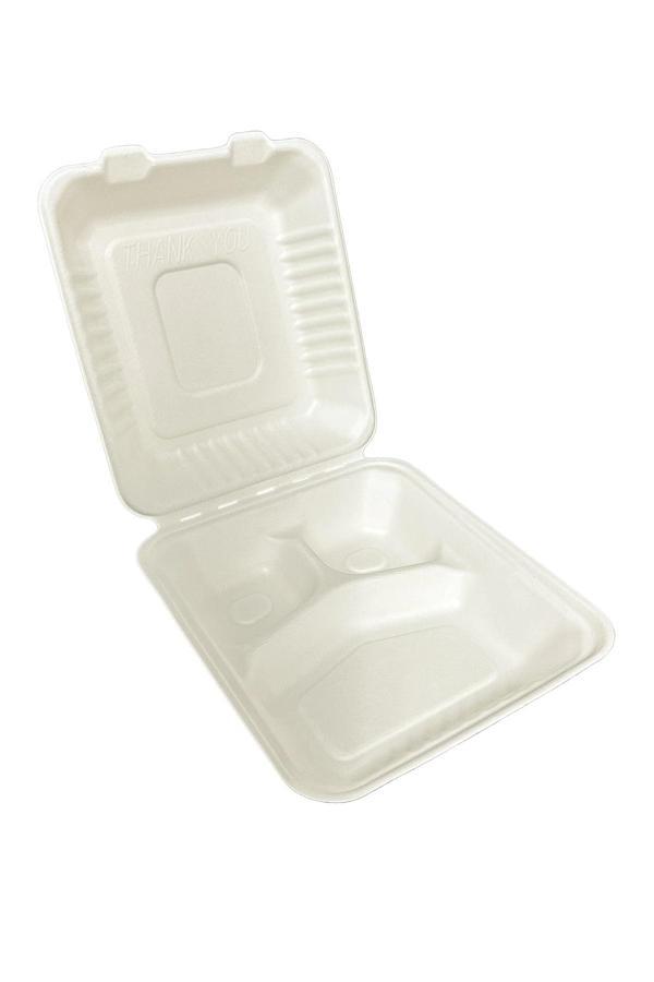 Supertrend Nature Dreams Ekolojik 3 Gözlü Kendinden Kapaklı Kap 22x20cm 25 Adet - Image 1