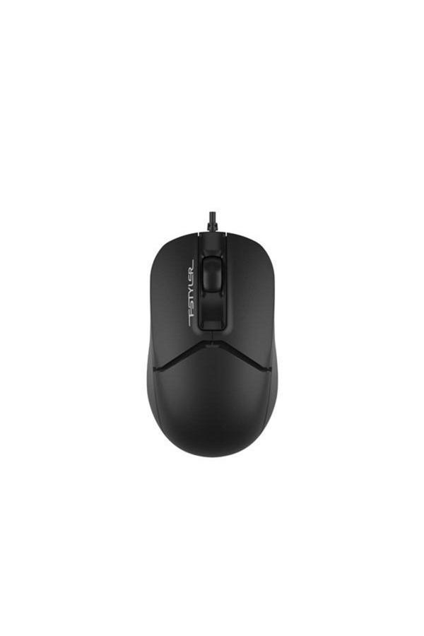 A4 Tech Fm12 Siyah Usb Optik Mouse (1200 Dpı) - Image 1