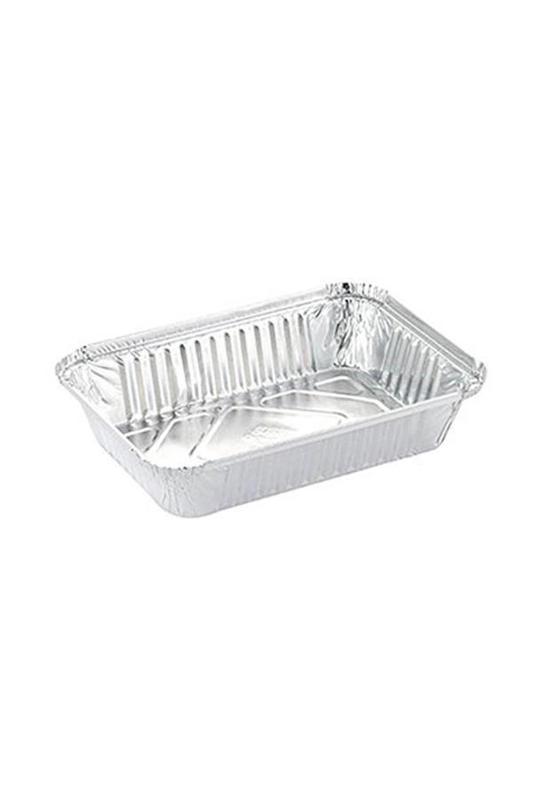 Alüminyum Kap 1000 gr Yayvan 100lü - Image 1