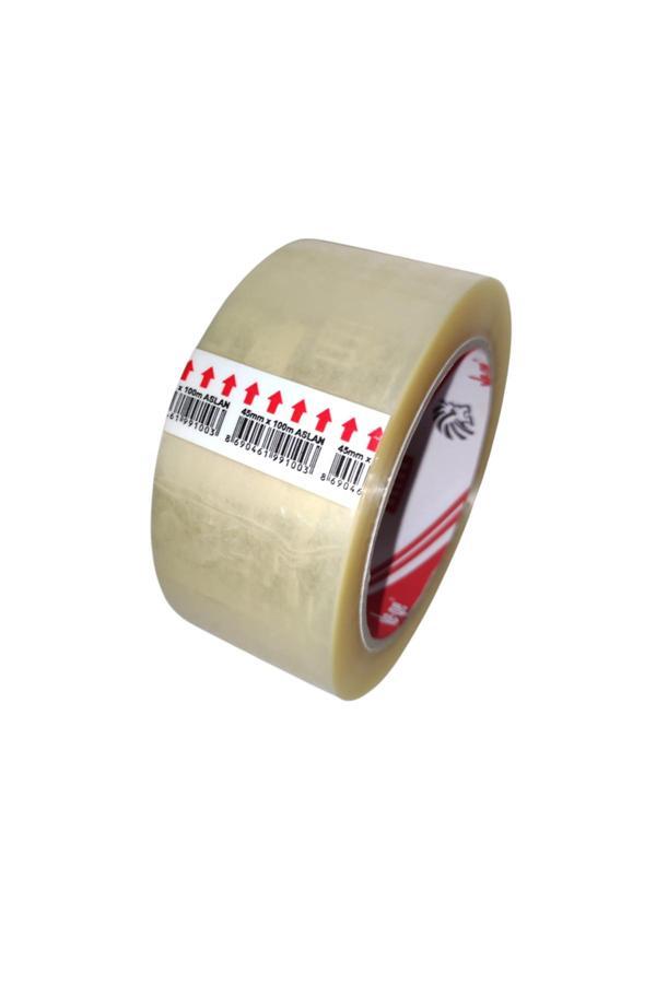 Coşar Tavukçuluk Vege Aslan Koli Bandı 48 Adet 45 Mm 100 Mt 1 Koli Hotmelt Koli Bandı - Image 1