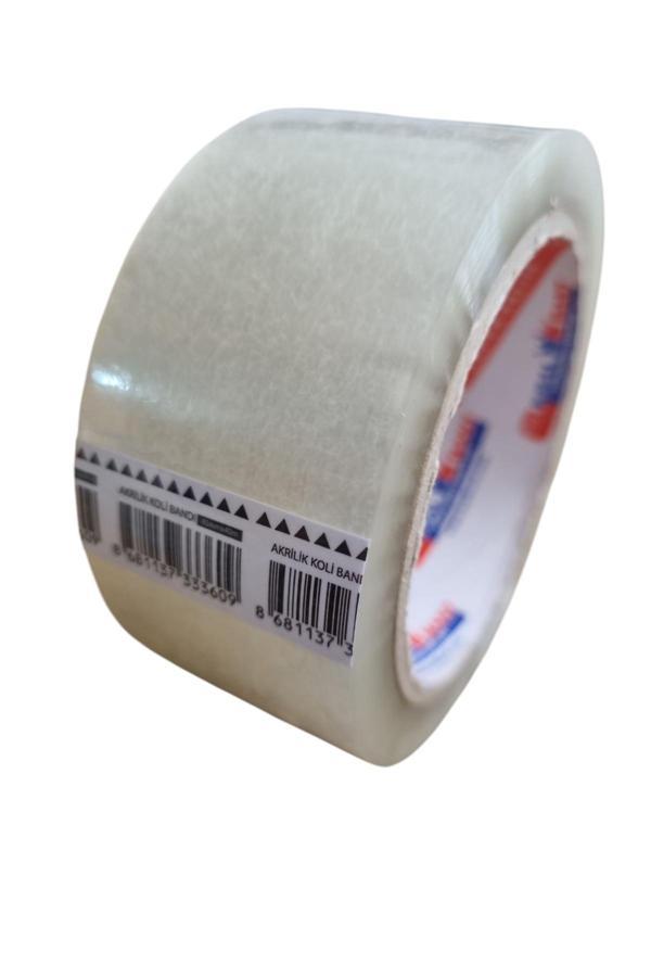 Coşar Tavukçuluk Kral Akrilik Koli Bandı 45 Mm 100 Mt 48 Adet Şeffaf Renk - Image 1