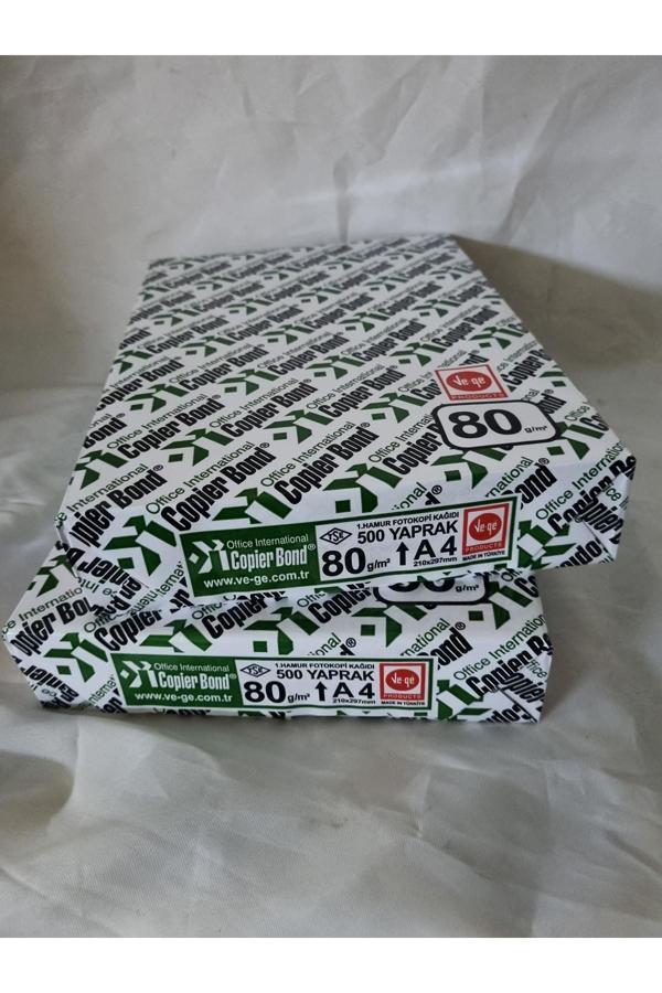 Coşar Tavukçuluk Copier Bond 2 Paket Vege A4 Fotokopi Kağıdı 80 Gr 1000 Adet - Image 1