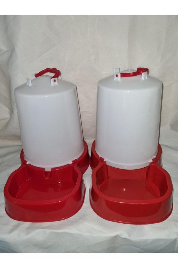 Coşar Tavukçuluk Kedi Köpek 12 Kg Mama Kabı 12 Lt Suluk Evcil Hayvan Kedi Köpek Suluk Mamalık - Image 1