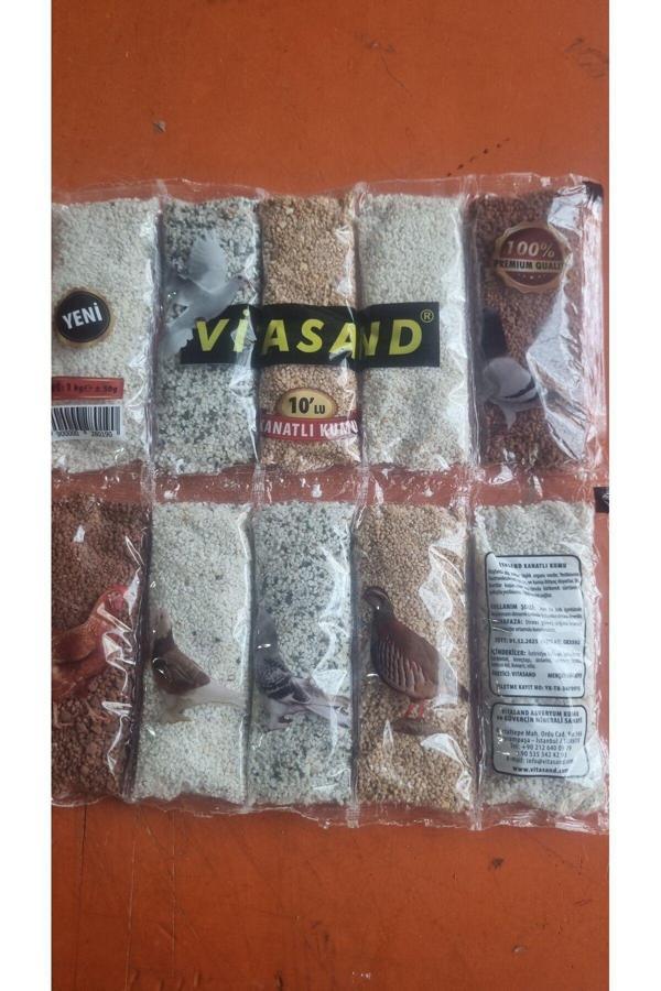 Coşar Tavukçuluk Güvercin Mineral 1 Kg 10 Bölme Kil Taş Kuş Mineral - Image 1