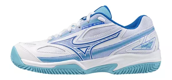 Break Shot 4 CC Kadın Tenis Ayakkabısı Beyaz / Mavi - Image 1