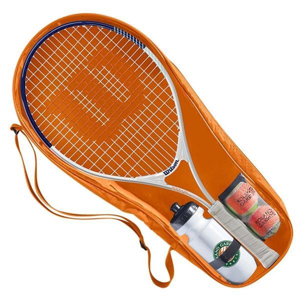 Wilson Roland Garros Elite 23 Çocuk Tenis Raketi, Suluk ve Top Seti WR149210F - Image 1
