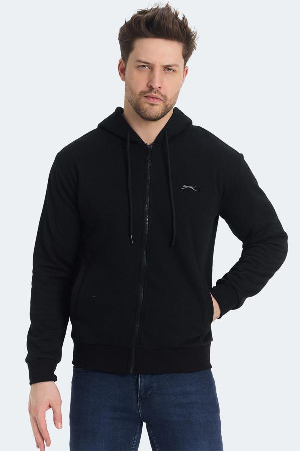 Slazenger KOZZAX IN Erkek  Siyah Sweatshirt - Image 1