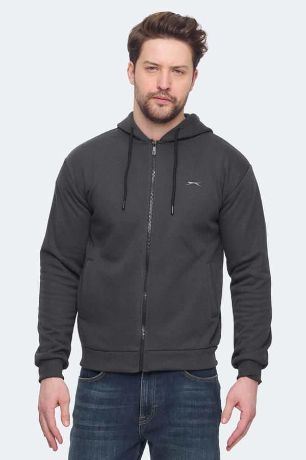 Slazenger KOZZAX IN Erkek  Antrasit Sweatshirt - Image 1