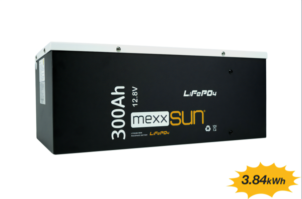 Mexxsun Lityum Akü 12,8V 300Ah (Lifepo4) 3840Wh - Image 1