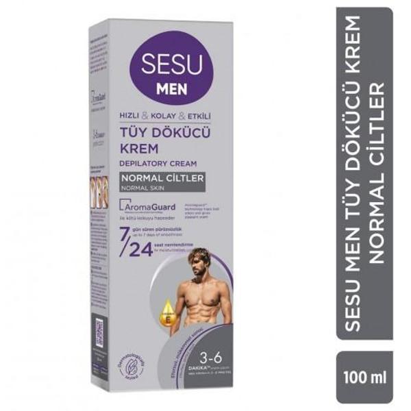Sesu Men Tüy Dökücü Krem 100x2 200 ml - Image 1