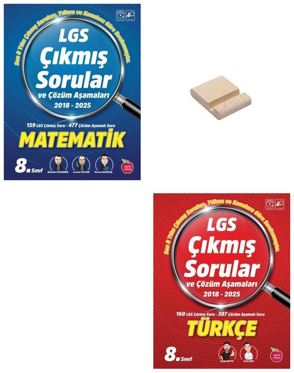 LGS 8. Sınıf Çıkmış Sorular Matematik ve Türkçe + Telefon Standı - Newton Yayınları - Image 1
