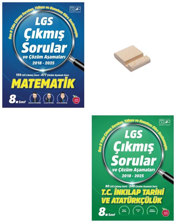LGS 8. Sınıf Çıkmış Sorular Matematik ve İnkılap + Telefon Standı - Newton Yayınları - Image 1