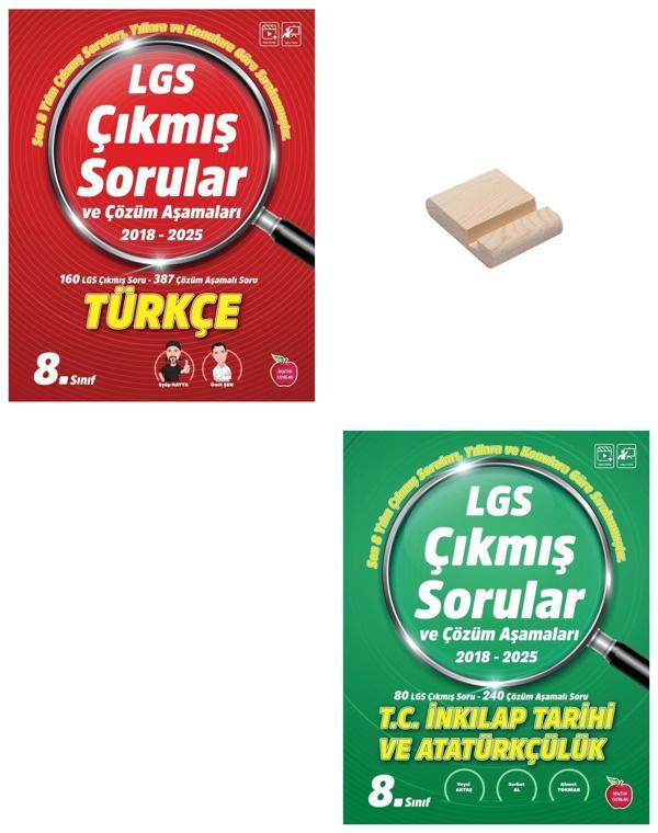 LGS 8. Sınıf Çıkmış Sorular Türkçe ve İnkılap + Telefon Standı - Newton Yayınları - Image 1
